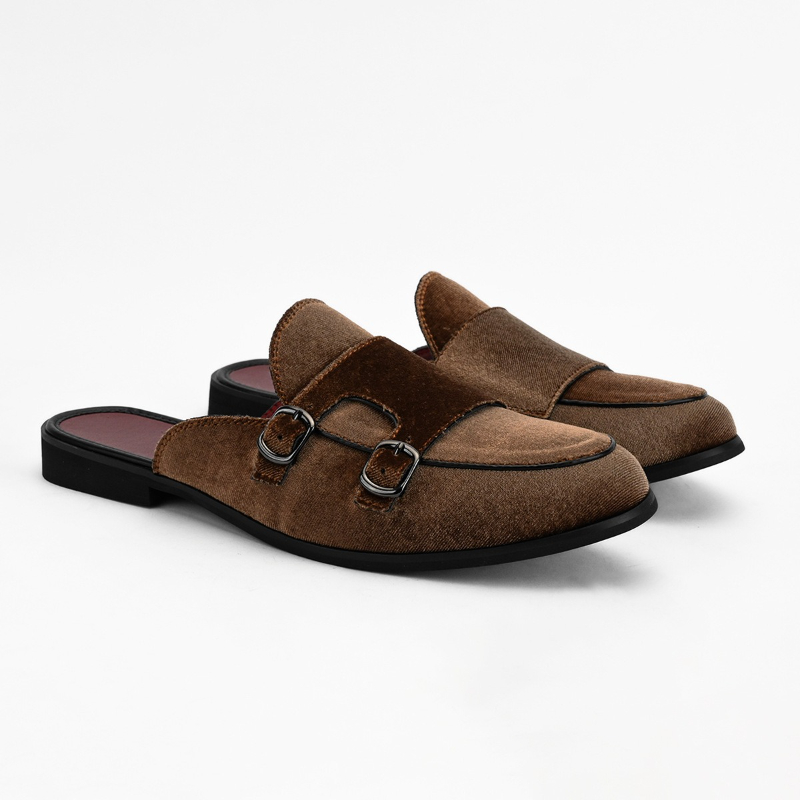 Men'S Shoes Navy Blue - Mules Shoes for Men's New British