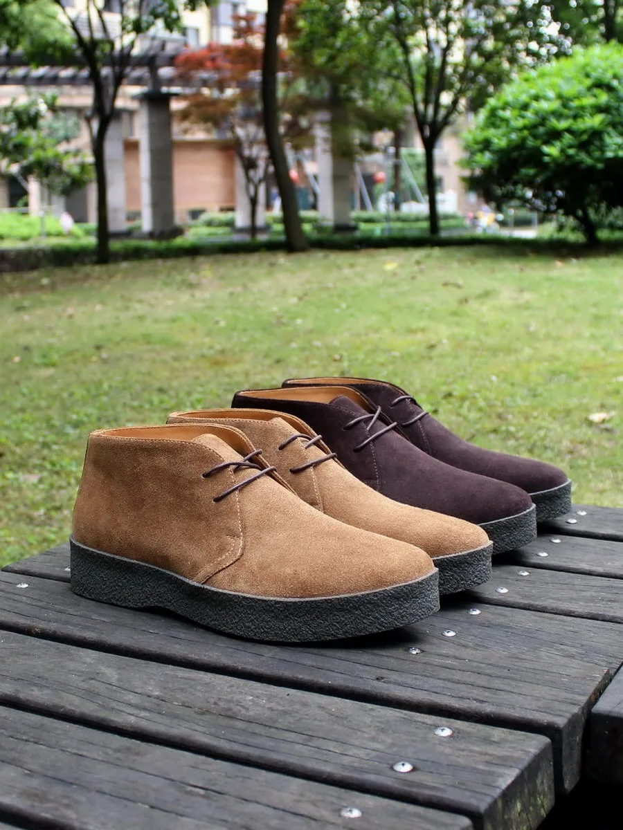 Men Shoes Under 100 - Careaymade-British Vintage 100% Genuine Leather Casual