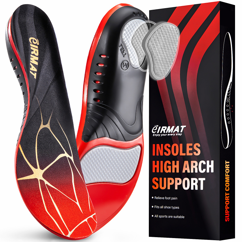 Men'S Shoes Plantar Fasciitis - Premium Silicone Gel Insoles for Shoe