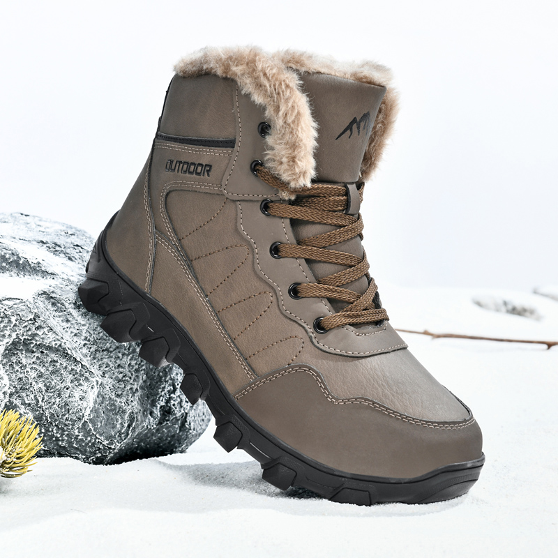 Men'S Shoes Hoka Sale - Men's Winter Boots Warm Waterproof Non-Slip