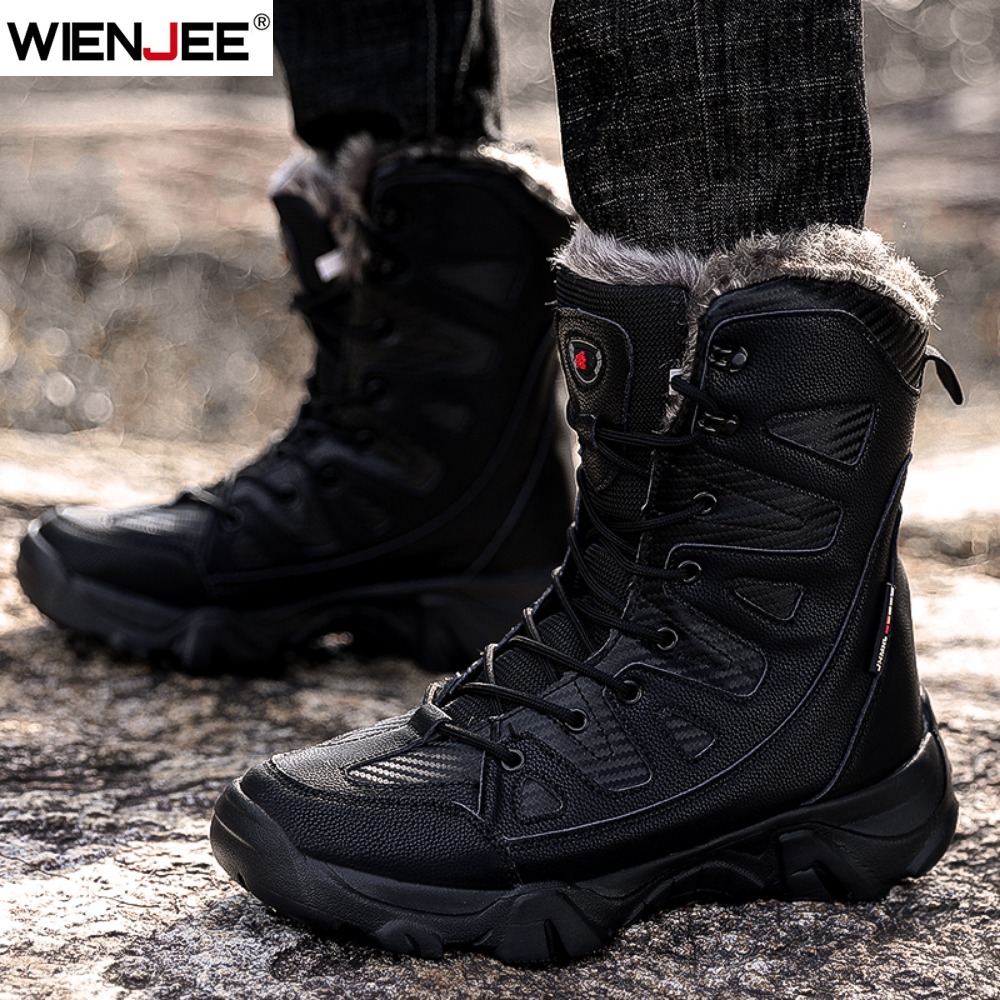 Winter Waterproof Men Boots Pl - огляд і ціна Men Shoes Everyday
