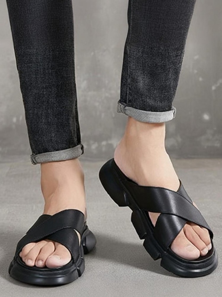 Trendy Male Cowhide Platform H - огляд і ціна Men Shoes Size Chart