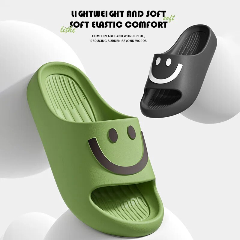 Smiley Face Cloud Slippers Wom - огляд і ціна Men'S Shoes For Summer