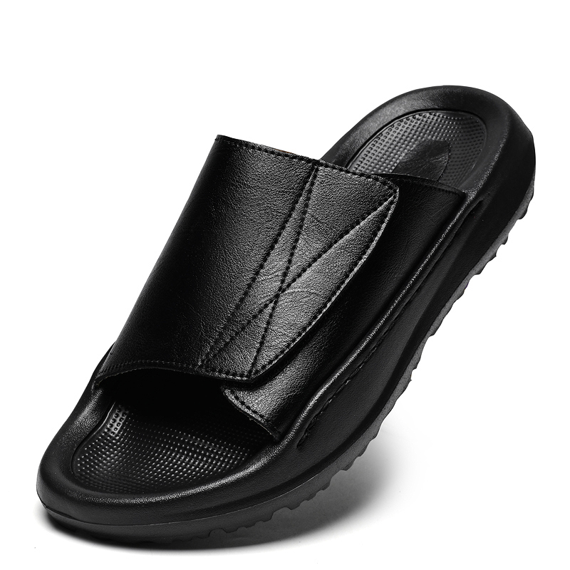 Easy-top Leather Slide Slipper - огляд і ціна Men'S Shoes Comfortable Walking
