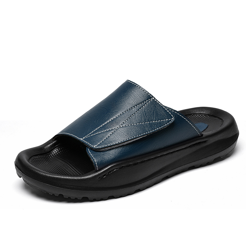 Easy-top Leather Slide Slipper - огляд і ціна Men'S Shoes Comfortable Walking