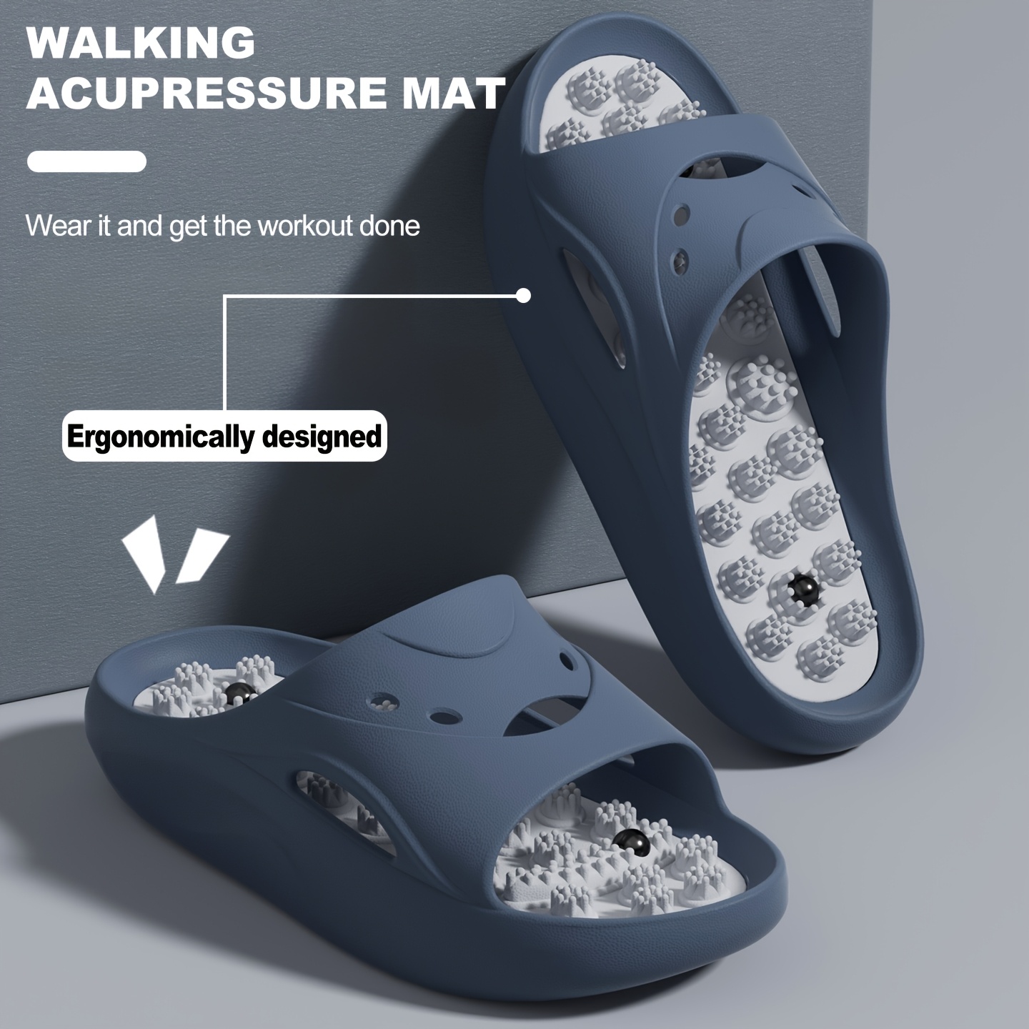 Women Men EVA Massage Slippers - огляд і ціна Men'S Shoes For Summer