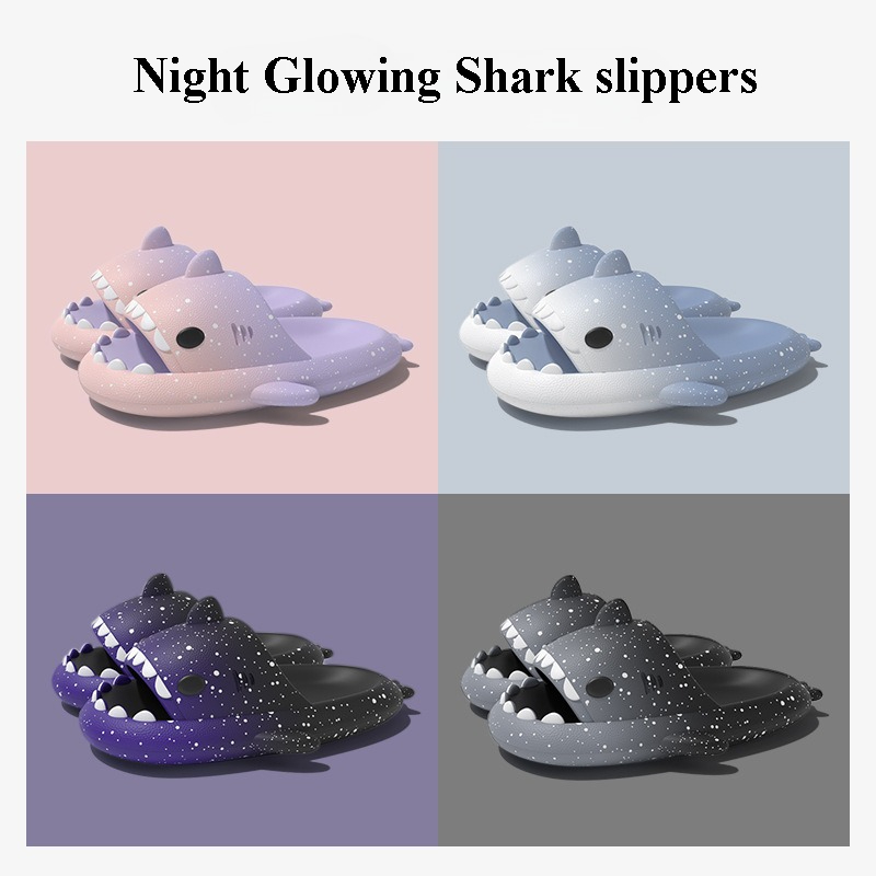 Cute Cartoon Shark Slippers Fo - огляд і ціна Men'S Shoes For Summer