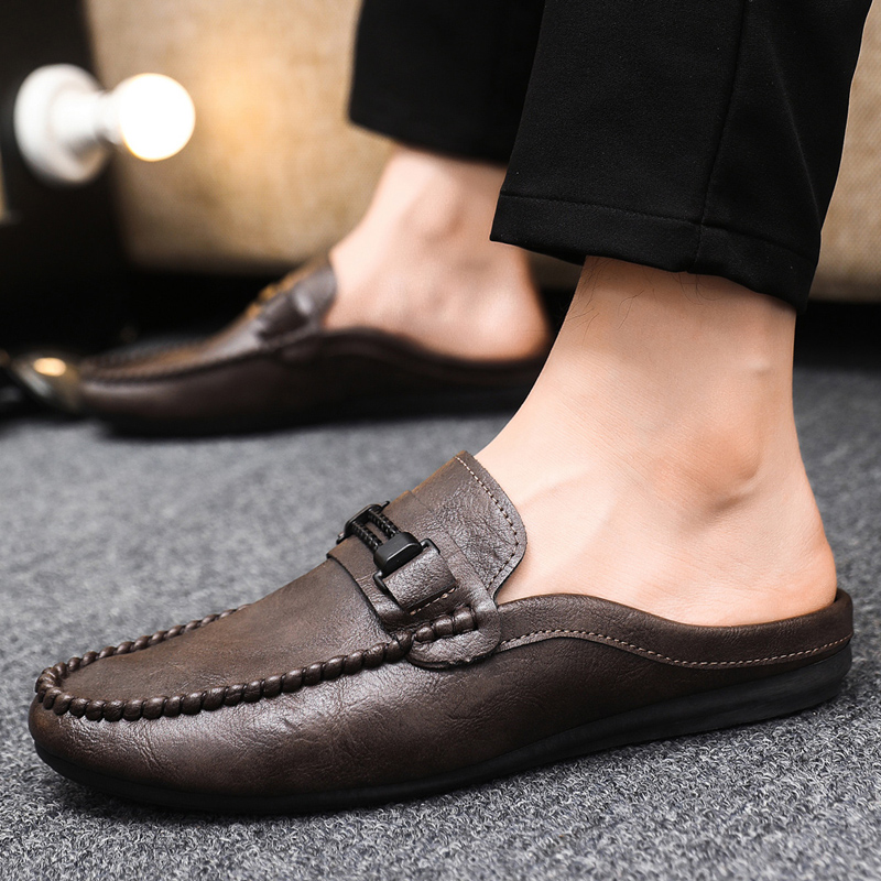 Summer Men Half Slippers Non-s - огляд і ціна Men'S Shoes Comfortable Walking