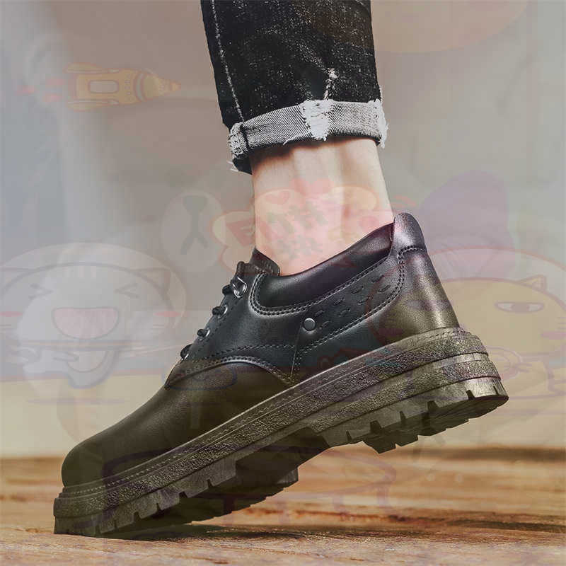 Dark Natural Leather Fashion T - огляд і ціна Men Shoes Types Name