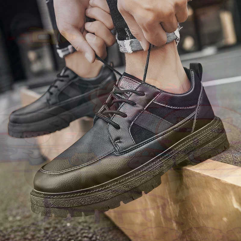 Dark Natural Leather Fashion T - огляд і ціна Men Shoes Types Name