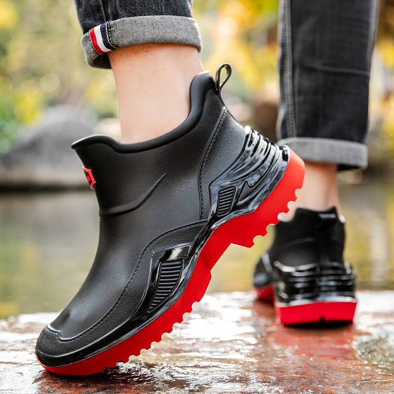 Unisex Rain Shoes Outdoor Non- - огляд і ціна Men Shoes Size 46