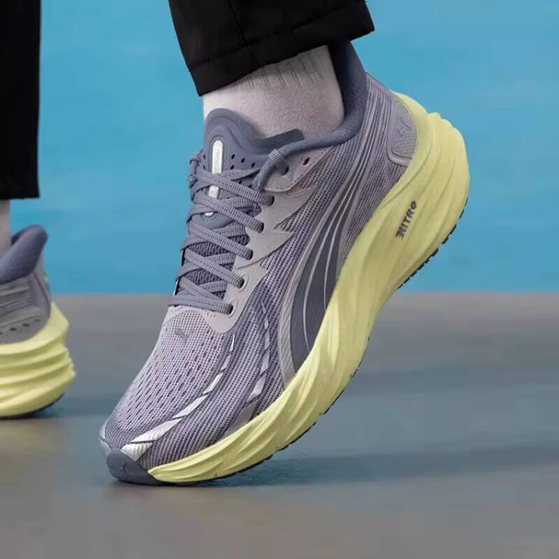 Men Puma 311140-19 Purple Lime - огляд і ціна Men'S Shoes Puma Sneakers
