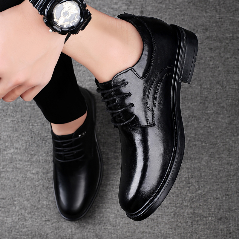 Leather Casual Elevator Shoes  - огляд і ціна Men Shoes Size Chart